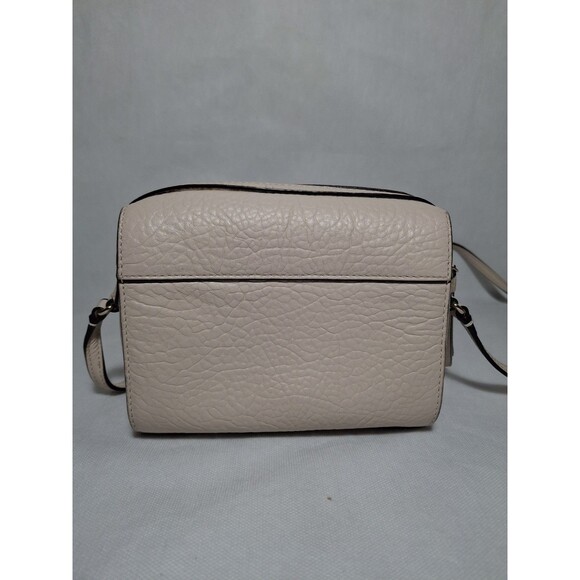Kate Spade Perri Lane Bubbles Perforated Leather LooLoo Crossbody Cream Mini - Picture 3 of 11